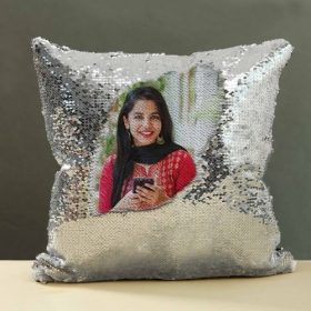 Customizable Magic Pillow With Your Photo - Magic Silver/Gold Cushion