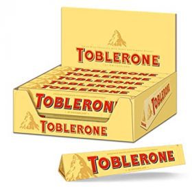 Toblerone Milk Chocolate Bar 20pcs Box