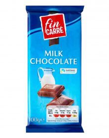 Fin Carre Milk Chocolate Bar 100g