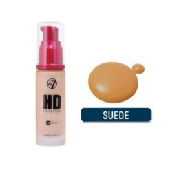 w7 HD foundation Suede