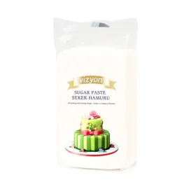 Vizyon Fondant Sugar Paste White 1kg