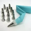 Cake decorator nozzle set