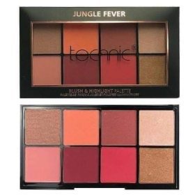 Technic 8 Colours Blush & Highlight Palette