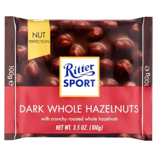 Ritter Sport Dark Whole Hazelnuts 100g