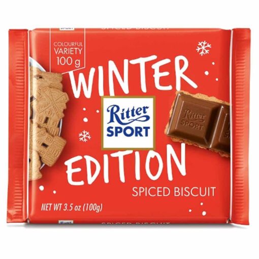 Ritter Sport Spiced Biscuit Winter Edition 100g