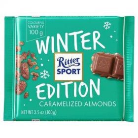 Ritter Sport Winter Edition Caramelized Almonds 100g