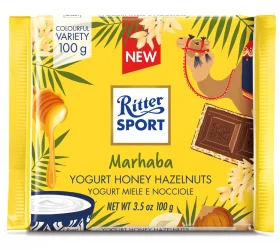 Ritter Sport Yogurt Honey Hazelnuts 100g