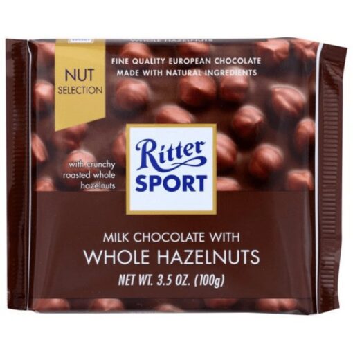 Ritter Sport Whole Hazelnuts 100g