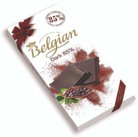 Belgian 85% Dark Cocoa Chocolate 100g