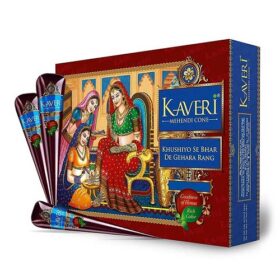 Kaveri Mehedi Cone Rich Color - 12pcs box