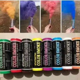 Color smoke Bomb (5 Pcs Set) Smoke Flares