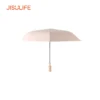 JISULIFE FA52 Umbrella With Cooling Fan Pink Color