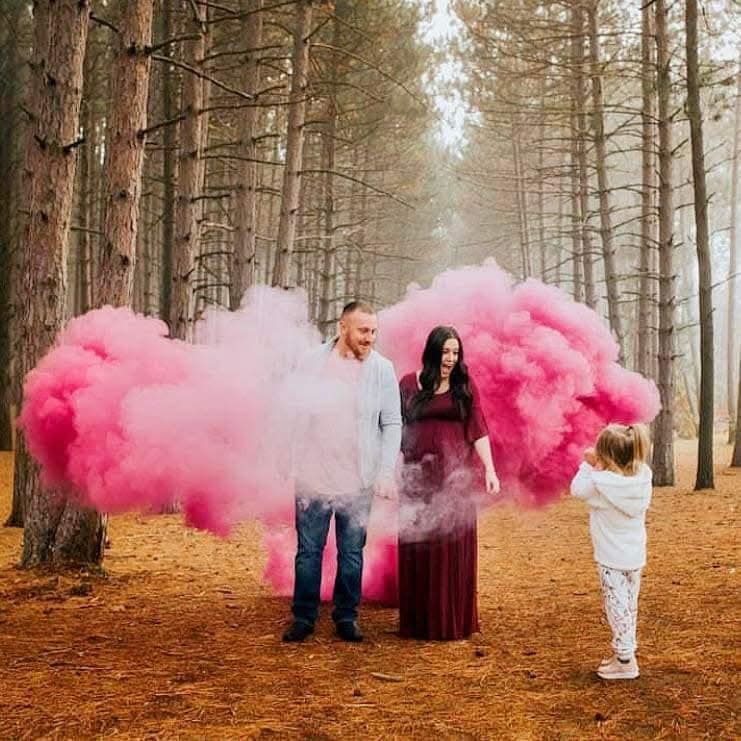 Color smoke bomb (5 pcs set) smoke flares