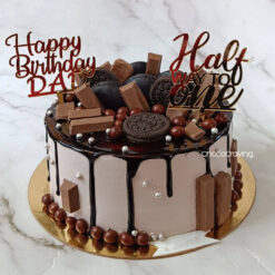 Happy Birthday Chocolate Cake 01